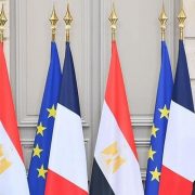 الرئيس عبدالفتاح السيسي - ماكرون