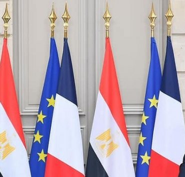 الرئيس عبدالفتاح السيسي - ماكرون