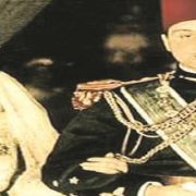 الملك فاروق والملكة فريدة