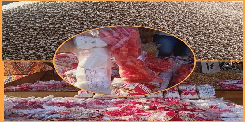 الحلوى والحمص في طنطا