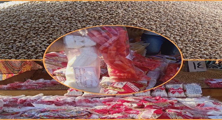 الحلوى والحمص في طنطا