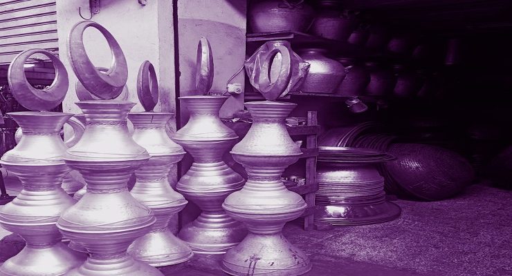 صناعة القباب بتل الحدادين