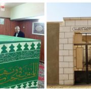 قبر حسن البنا وشيخه