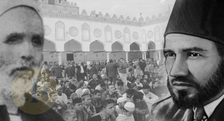 حسن البنا ويوسف الدجوي