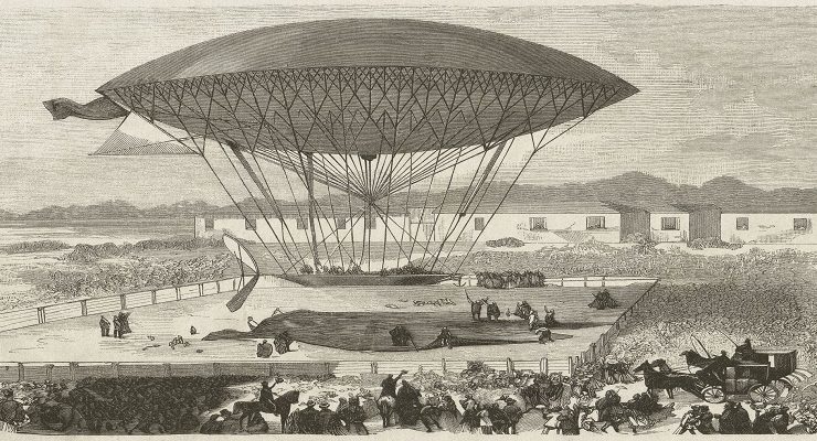 تاريخ البالون الطائر