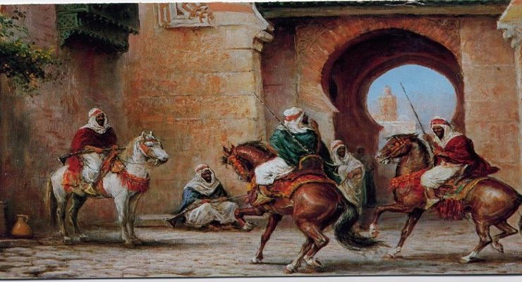 حراسة في شوارع العرب