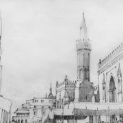 رسمة مسجد الحسين