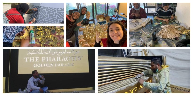 كواليس حفل المومياوات الملكية