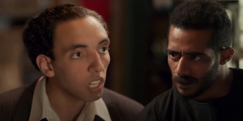 مشهد محمد رمضان وإسماعيل ياسين