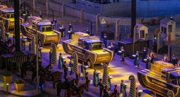 موكب المومياوات الذهبي