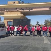 استقبال المصابين الفلسطينيين