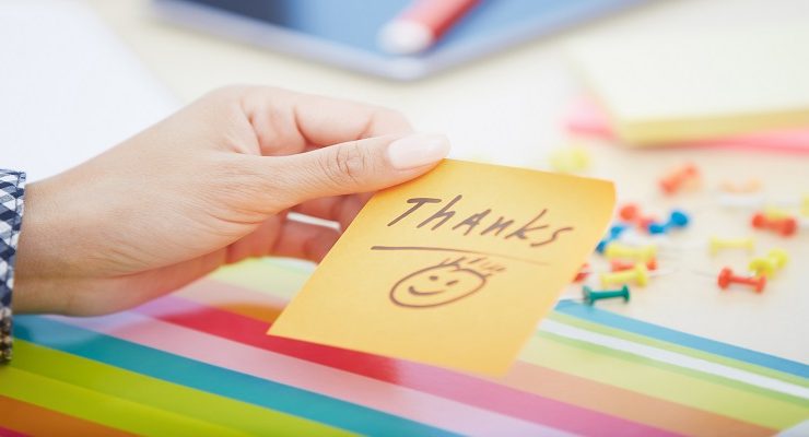 الشكر والامتنان