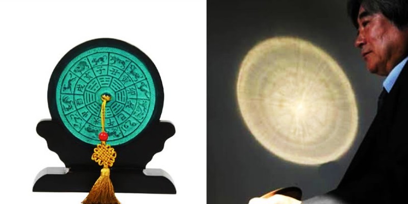 سر المرآة الصينية البرونزية.. كيف تعكس الصور وتسمح بنفاذ الضوء؟! المرآة الصينية