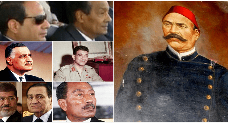 أحمد عرابي ورؤساء مصر