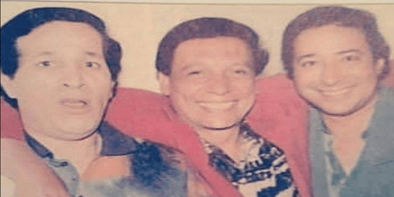 صلاح السعدني وعادل إمام وسعيد صالح