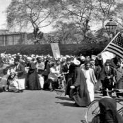 رفع العلم الأمريكي في ثورة 1919