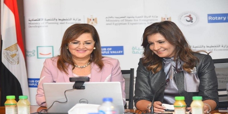 وزيرتي الهجرة والتخطيط