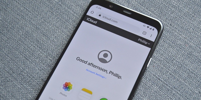 استخدام iCloud على الاندرويد