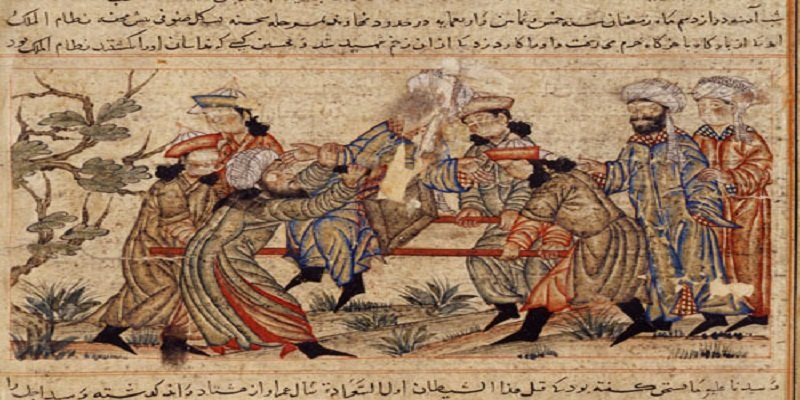 رسمة لاغتيال نظام الملك