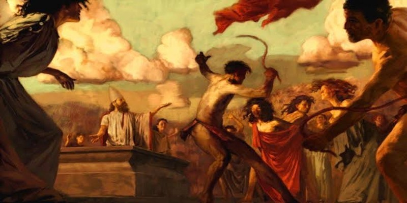 التعرّي والجَلد.. أساس الاحتفال في مهرجان لوبركاليا مهرجان لوبركاليا