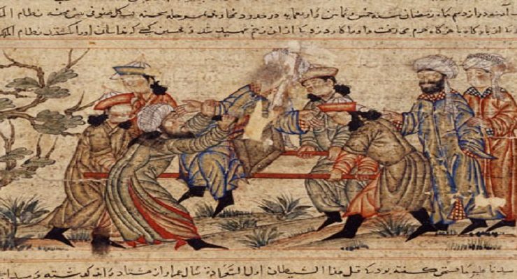 رسمة لاغتيال نظام الملك