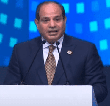السيسي في منتدى شباب العالم