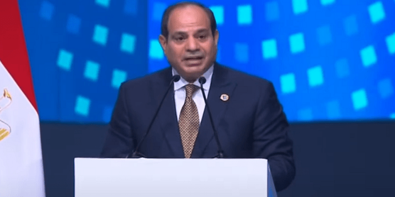 السيسي في منتدى شباب العالم