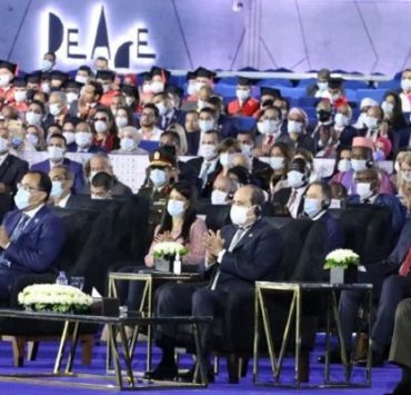 وصول الرئيس عبد الفتاح السيسي للجلسة الختامية لمنتدى شباب العالم في نسخته الرابعة الرئيس