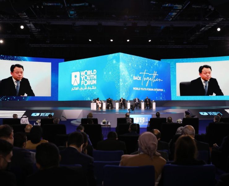 جلسة جائحة كورونا في منتدى شباب العالم