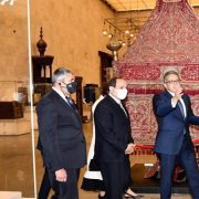 السيسي في متحف الحضارة