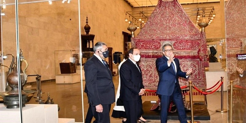 التاريخ والرئيس السيسي في عام 2021 “4 فعاليات .. إحداها منعت فضيحة” السيسي في متحف الحضارة