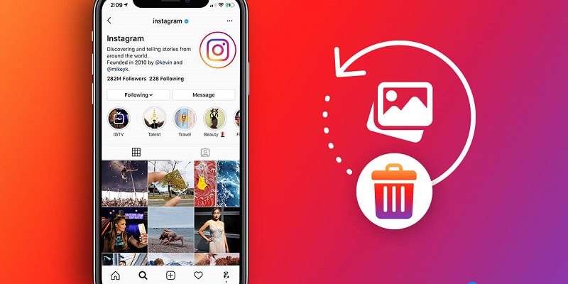 كيفية استعادة الصور المحذوفة على انستجرام