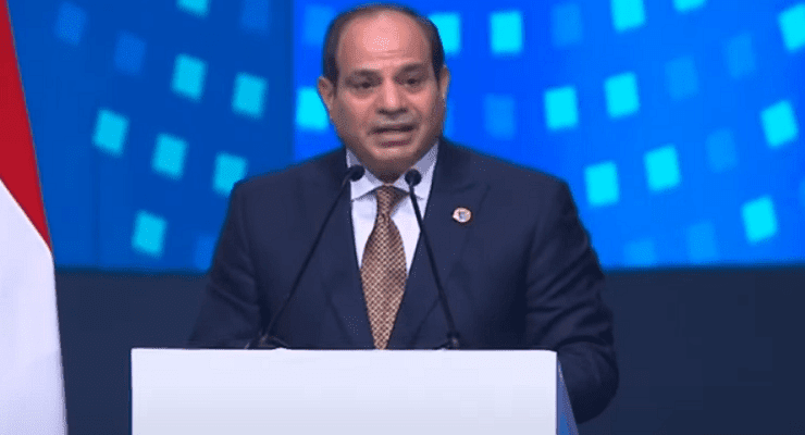 السيسي في منتدى شباب العالم