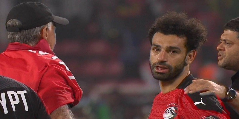 بكاء لاعبي منتخب مصر