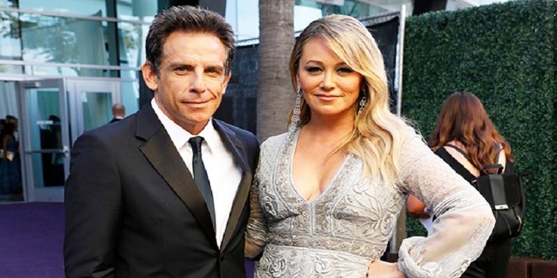 بن ستيلر وزوجته