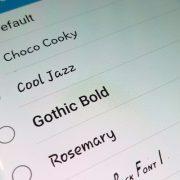 تغيير الخط في الاندرويد