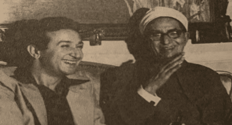 الشيخ الباقوري ونور الشريف