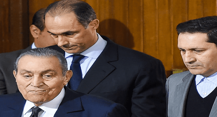 مبارك ونجليه