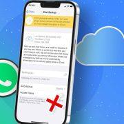 كيفية حذف بيانات واتساب من iCloud
