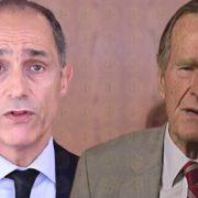 بوش الأب وجمال مبارك