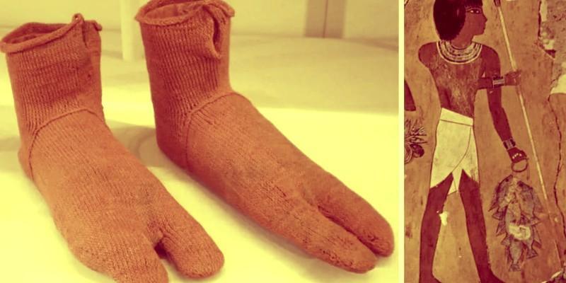 قصة الجوارب الأثرية التي عثر عليها داخل موقع مصري مدفونة منذ أكثر من 1600 سنة؟ الجوارب