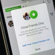 استخدام خاصية Close Friends في انستجرام