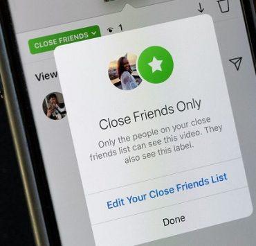 استخدام خاصية Close Friends في انستجرام