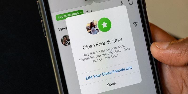 استخدام خاصية Close Friends في انستجرام