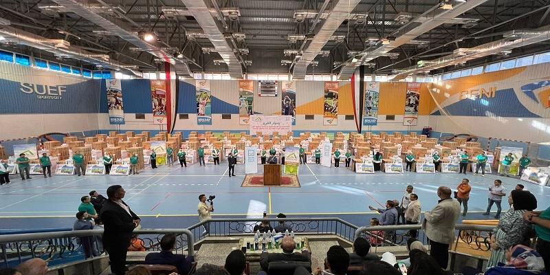 إطلاق مبادرة يدوم الفرح في بني سويف برعاية حياة كريمة وأبو هشيمة الخير مبادرة يدوم الفرح