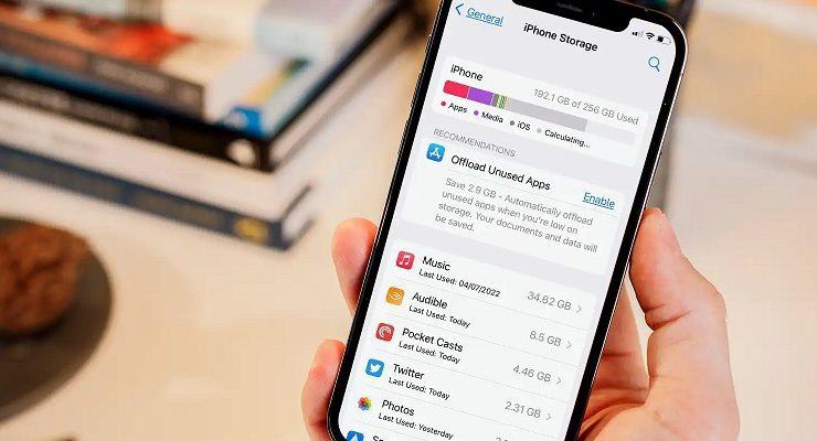 كيفية حذف ملفات الكاش في الايفون