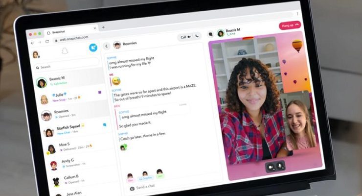 كيفية استخدام سناب شات على الكمبيوتر رسميًا