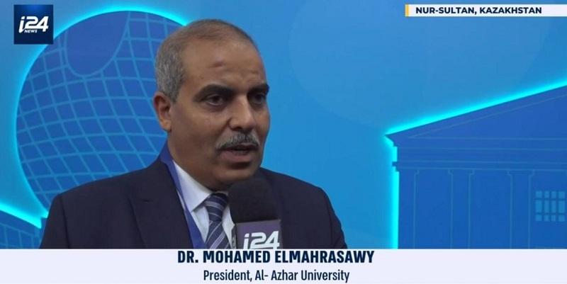 د. المحرصاوي.. قيادة أزهرية على الشاشة الإسرائيلية المحرصاوي