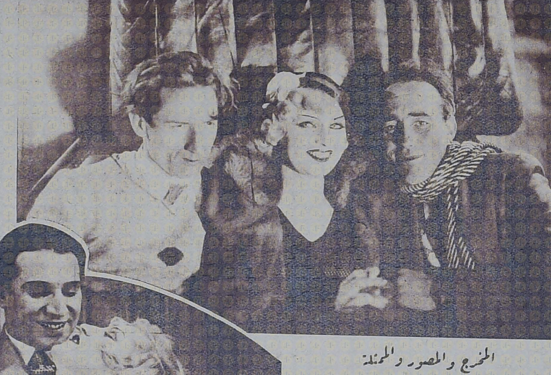 ممثلة الفيلم الفرنسية بين المصور والمخرج محمد كريم