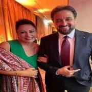 منى عراقي وأيمن رشوان